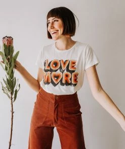 Dazey LA Love More Tee - White