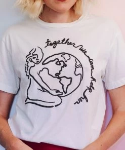 Dazey LA DAZEY BRAND Help Her Slouchy Tee