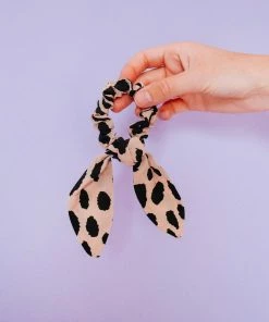 I'm With The Band Silk Scrunchie Tie - Devil In Disguise