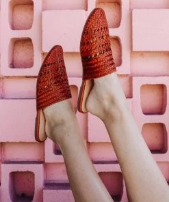 Salt+Umber Lily Mule - Cognac DAZEY LADY SHOP