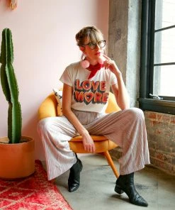 Dazey LA Love More Tee - White