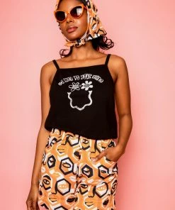 Dazey LA Kind To Your Mind Boxy Tank NEW