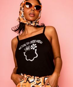 Dazey LA Kind To Your Mind Boxy Tank NEW