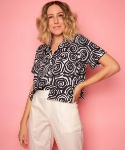 Dazey LA Tripnosis Breezy Button Up