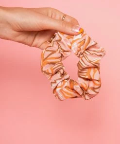 Dazey LA Pink Paradise Scrunchie NEW