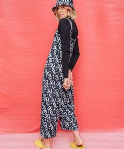 Dazey LA Waterfall Woman Breezy Overalls