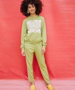 Dazey LA Universal Hoodie Softie Sweater - Avocado DAZEY BRAND