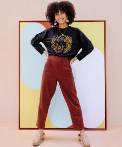 Dazey LA Pleat Plush Pant - Clay DAZEY BRAND