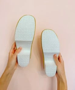 SV X Dazey Jill Leather Clog - Chartreuse