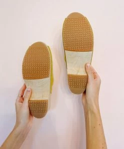 SV X Dazey Peep Toe Slide - Chartreuse DAZEY LADY SHOP