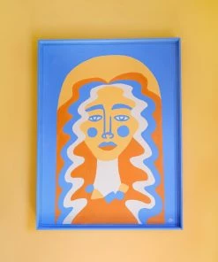 Dani Nagel Goddess Revival Original Acrylic Painting DAZEY DEN