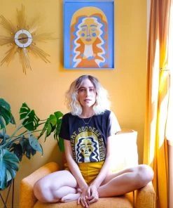 Dani Nagel Goddess Revival Original Acrylic Painting DAZEY DEN