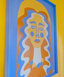 Dani Nagel Goddess Revival Original Acrylic Painting DAZEY DEN