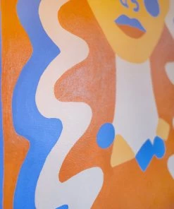 Dani Nagel Goddess Revival Original Acrylic Painting DAZEY DEN