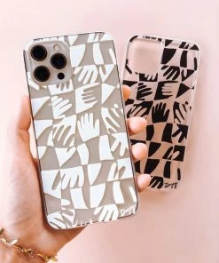 Dazey LA DAZEY BRAND Hand Print IPhone Case - Black