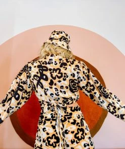 Dazey LA Fierce Floral Disco Wrap Top DAZEY BRAND