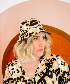 Dazey LA DAZEY BRAND Fierce Florals Bucket Hat