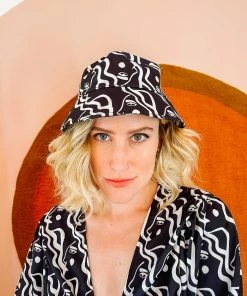 Dazey LA DAZEY BRAND Waterfall Woman Bucket Hat