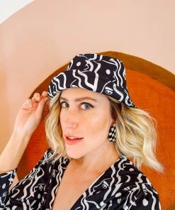 Dazey LA DAZEY BRAND Waterfall Woman Bucket Hat