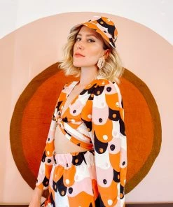 Dazey LA DAZEY BRAND T&T Disco Wrap Top