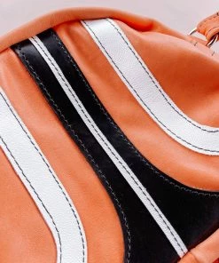 Grooves And Grain DAZEY LADY SHOP Bowler Hip Bag - Coral 9 Grooves And Grain DAZEY LADY SHOP Bowler Hip Bag - Coral