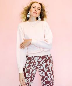 Dazey LA Crew Softie Sweatshirt - Rose DAZEY BRAND