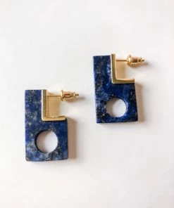 Leslie Francesca Geometric Stud Earrings DAZEY LADY SHOP