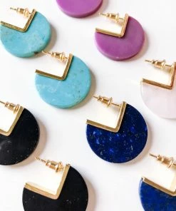 Leslie Francesca DAZEY LADY SHOP Coin Earrings