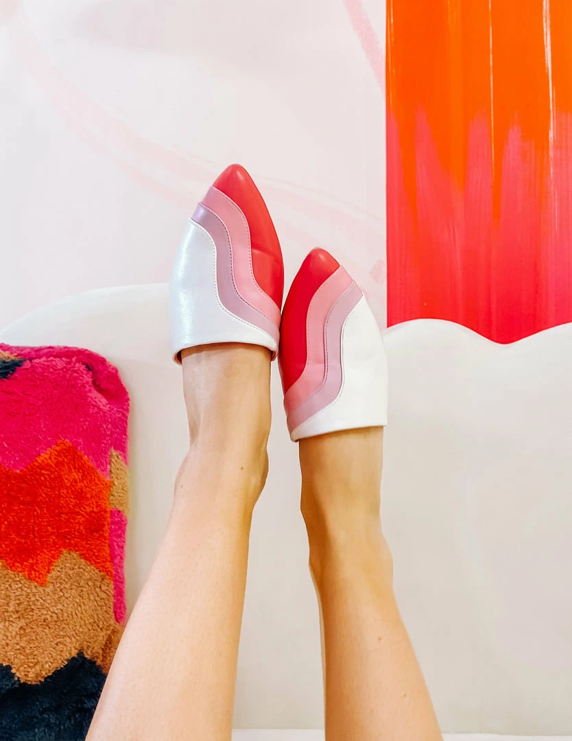 MCLC Wavy Mule - Pink NEW 4 MCLC Wavy Mule - Pink NEW