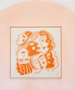 Dani Nagel DAZEY DEN Girl Gaze Original Painting