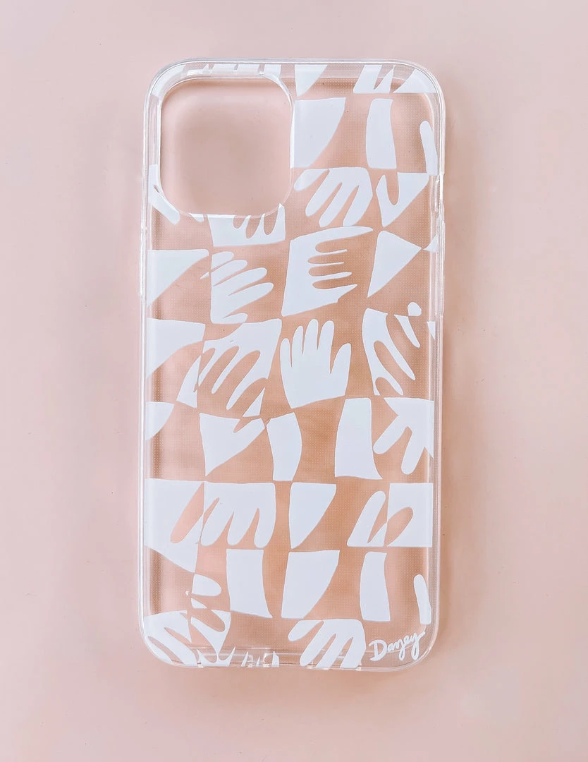 Dazey LA DAZEY BRAND Hand Print IPhone Case - White 2 Dazey LA DAZEY BRAND Hand Print IPhone Case - White