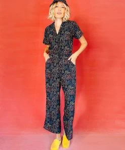 Dazey LA Prismatic Nudes Retro Jumpsuit 11 Dazey LA Prismatic Nudes Retro Jumpsuit