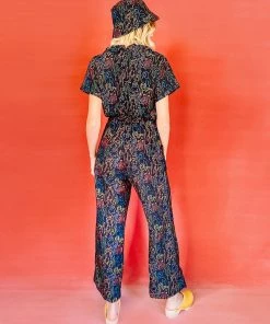 Dazey LA Prismatic Nudes Retro Jumpsuit 12 Dazey LA Prismatic Nudes Retro Jumpsuit