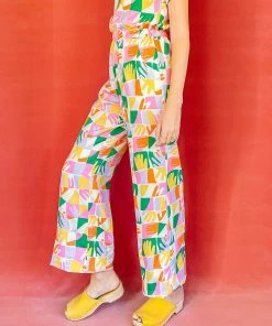 Dazey LA DAZEY BRAND Prismatic Hands Retro Jumpsuit