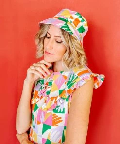 Dazey LA Prismatic Hands Bucket Hat DAZEY BRAND