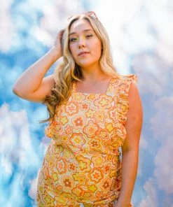 Dazey LA Dazey Daisy Rufflealls NEW