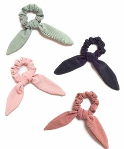 I'm With The Band Ribbed Scrunchie Ties (Multiple Colors) DAZEY LADY SHOP