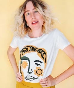 Dazey LA You Are Art Tee - White