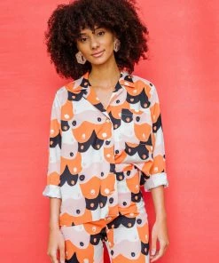 Dazey LA T&T Baggy Button Up