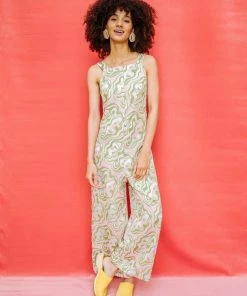 Dazey LA Reflect Breezy Overalls DAZEY BRAND