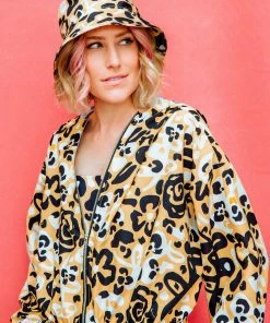 Dazey LA Fierce Floral Windy Jacket