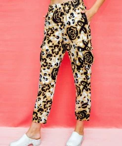 Dazey LA Fierce Floral Cargo Pant DAZEY BRAND
