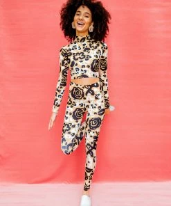 Dazey LA Fierce Florals Active Skin Top DAZEY BRAND