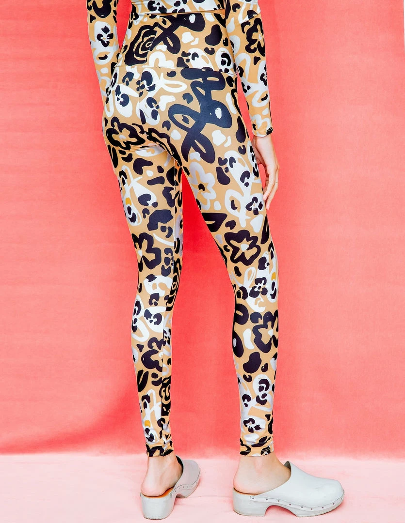 Dazey LA Fierce Florals Leggings 4 Dazey LA Fierce Florals Leggings