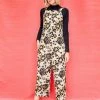 Dazey LA DAZEY BRAND Fierce Florals Breezy Overalls
