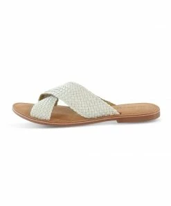 Salt+Umber Dani Slide - White DAZEY LADY SHOP