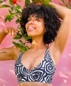 Dazey LA Tripnosis Wrap Swim/Stretch Tank