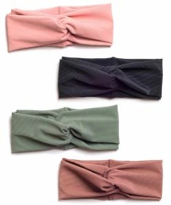 I'm With The Band Ribbed Wrap Headbands (Multiple Colors) DAZEY LADY SHOP